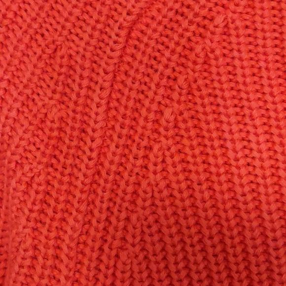 Style & Co Cotton Mock Neck Sweater Coral XS - Picture 7 of 8
